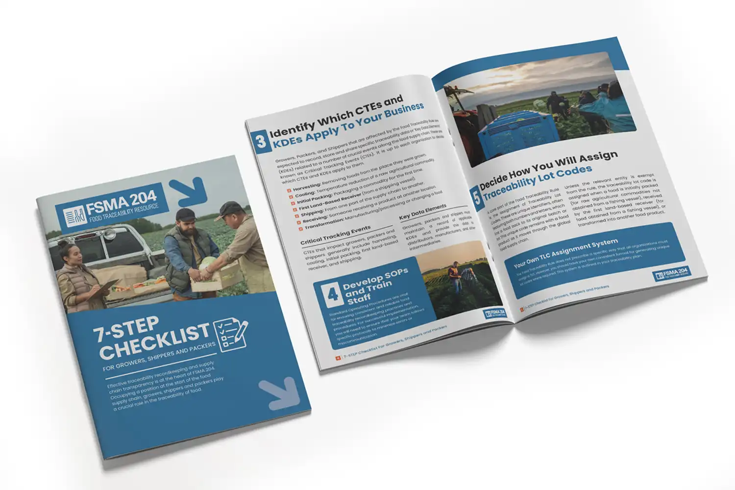 FSMA204-Growers-Shippers-Packers-Ebook-A4 7 Step Checklist For Growers Shippers and Packers